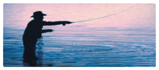 DNSEMP-L-321-BL Gone Fishing (Man) Blue